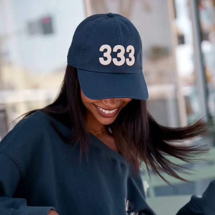 333 Dad Indigo Hat