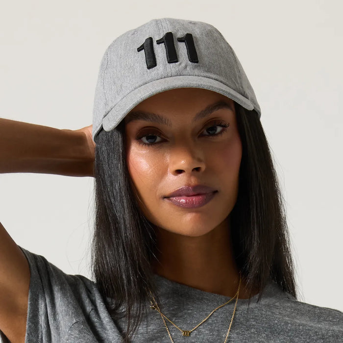 111 Dad Heather Grey Hat