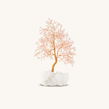You Are Loved - Rose Quartz Feng Shui Tree