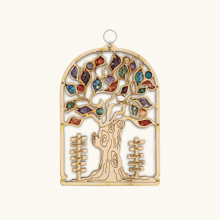 Karma and Luck Wall Blessing - Grow With Intention - Tree of Life Symbol Wall Blessing