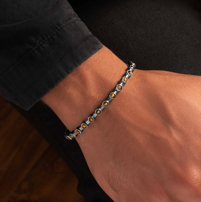 Majestic Guardian - Tiger's Eye Cuff
