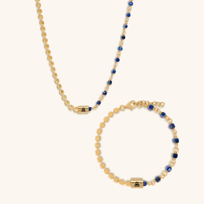 Equilibrium Grace Libra Lapis Jewelry Set