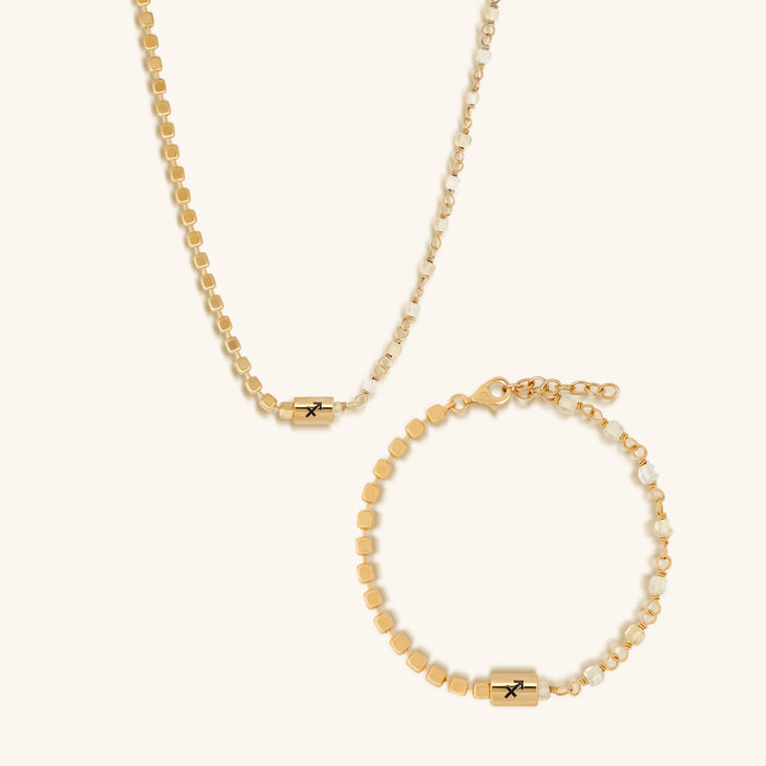 Boundless Spirit Sagittarius Citrine Jewelry Set