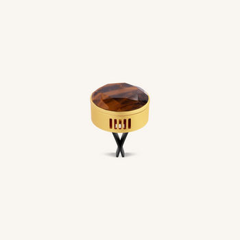 Golden Momentum Tiger’s Eye Car Freshener