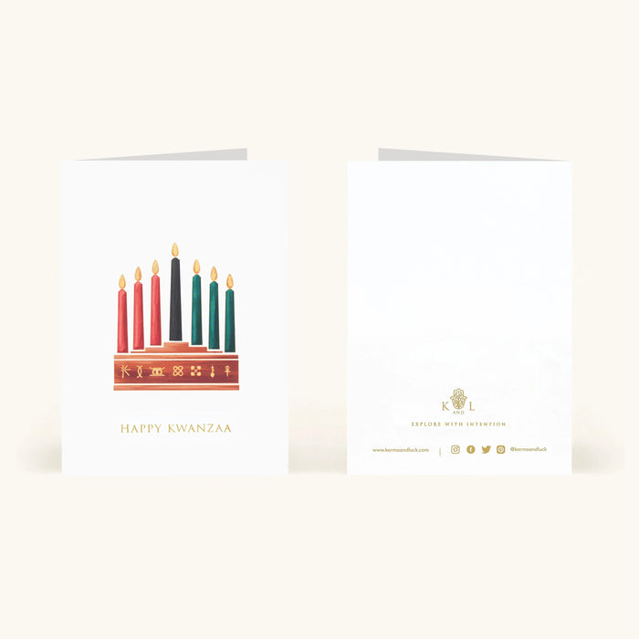 Beloved Beliefs Kwanzaa Greeting Card