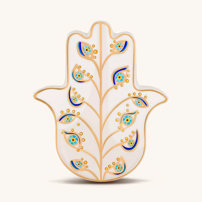 Eternally Abundant Large Hamsa Wall Blessing