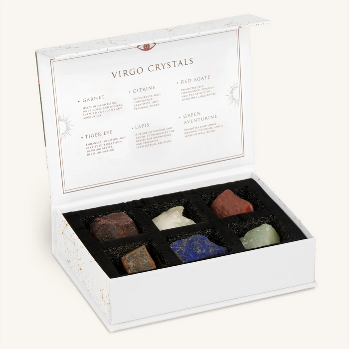 Humble Altruist Virgo Zodiac Crystal Box