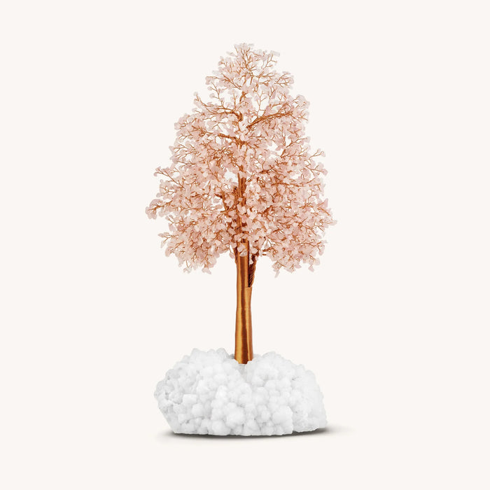 Loving Vibes Rose Quartz Feng Shui Tree