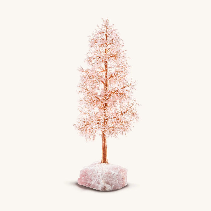 Emotional Growth Rose Quartz Feng Shui Tree