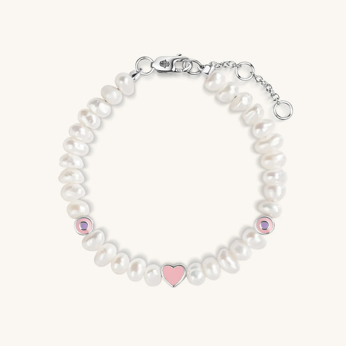 Pure Love - Evil Eye Pearl Bracelet