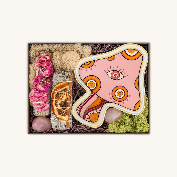Inspired Joy Pink Mushroom Sage Box