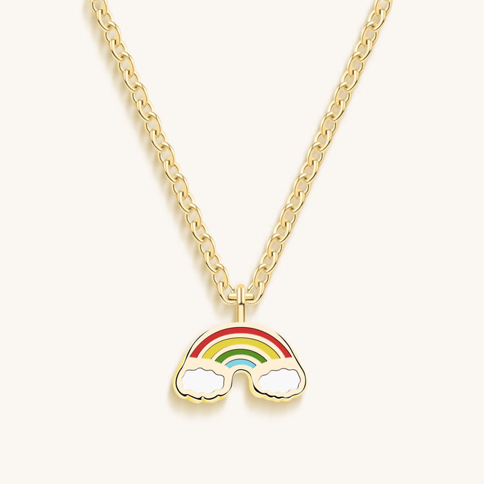Sweet Hope - Rainbow Charm Necklace