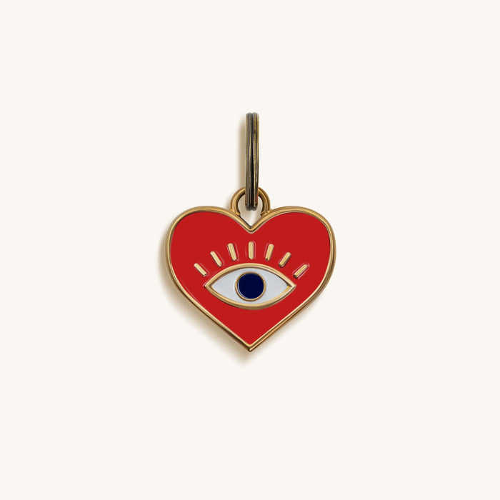 Playful Love - Evil Eye Large Pet Tag
