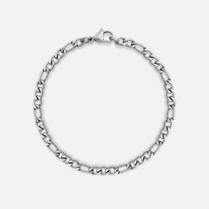 Balance & Boldness Stainless Steel Chain Bracelet