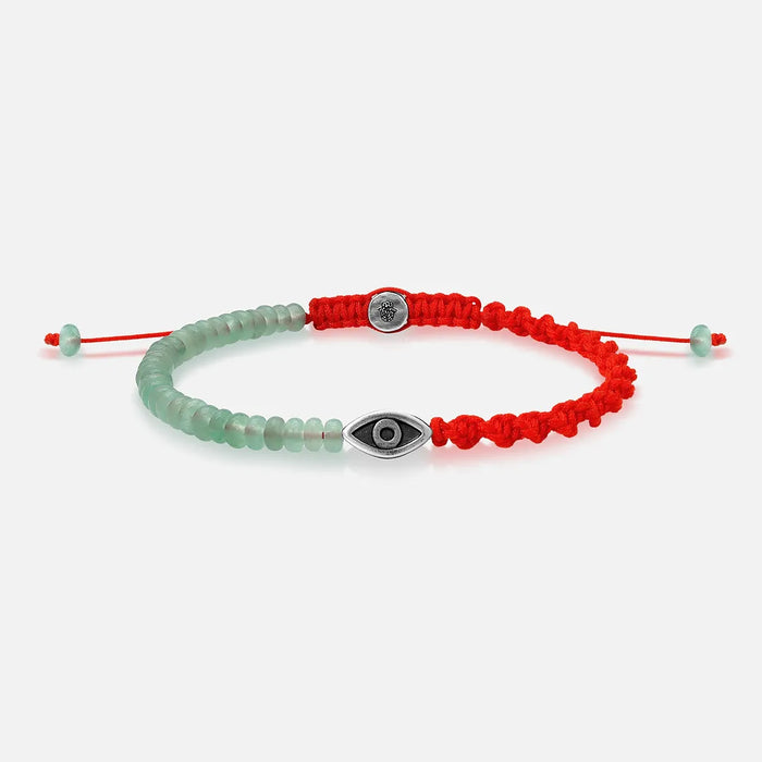 Successful Endavors Jade Evil Eye Red String Bracelet