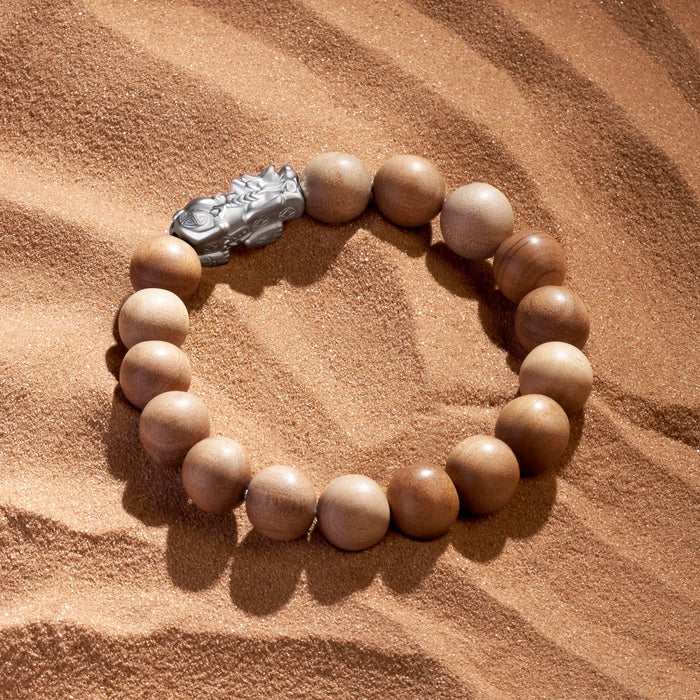 Spiritual Wealth Feng Shui Sacred Agarwood Bracelet