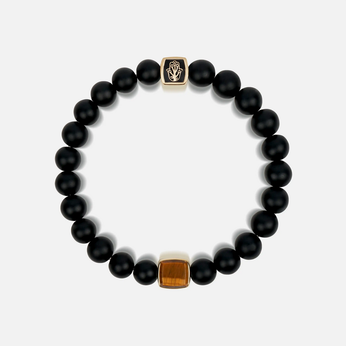 Infinite Potential Onyx Tiger's Eye Bracelet