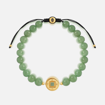 Fortune’s Guard Jade Lucky Charm Bracelet