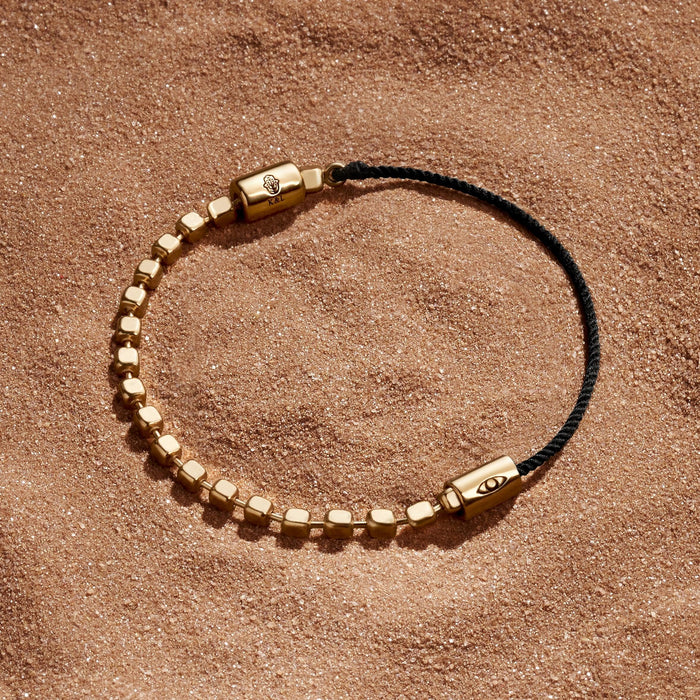 Protected Spirit Evil Eye Black String Bracelet