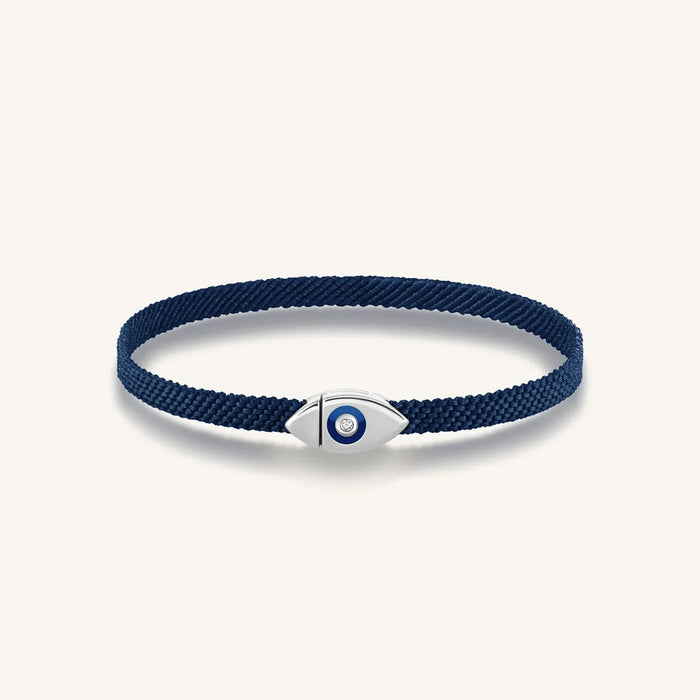 Women's Effortless Calm Blue String Bracelet