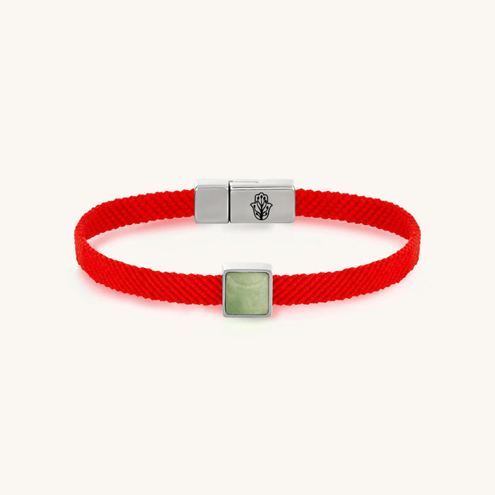Living Essence Jade Red String Bracelet