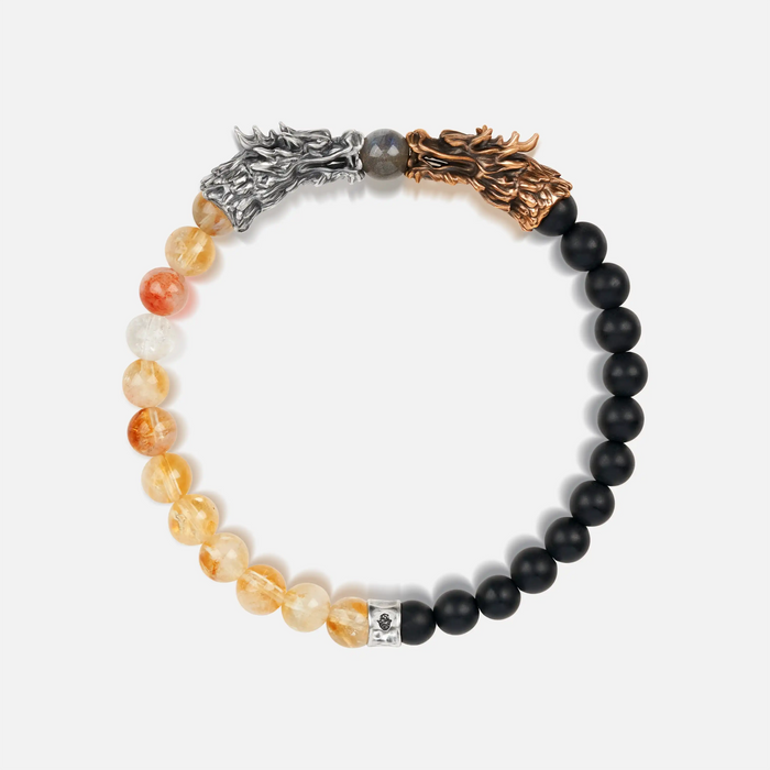 Supreme Being Multi Stone Dragon Bracelet