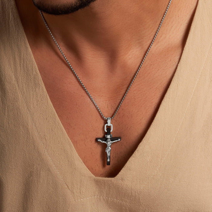 Divine Savior Cross Necklace