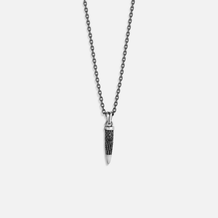 Fortune Root Dagger Noir Radiance Necklace