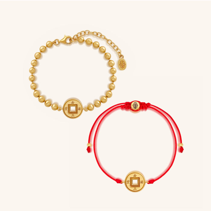 Prosperity & Protection Lucky Coin Set