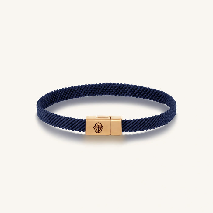 Women's Forever Grateful Blue String Bracelet