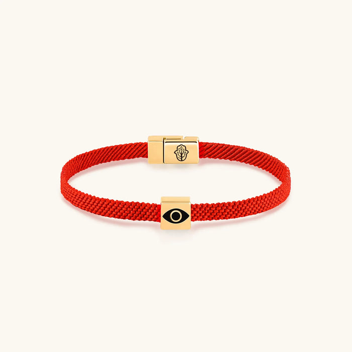 Ethereal Insight Women's Evil Eye Red String Bracelet