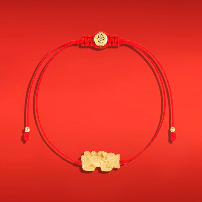Power of Transformation Men's Red String Bracelet