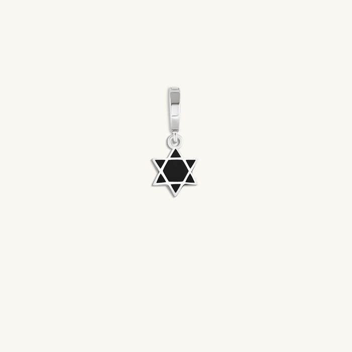 Illuminated Path Star of David Charm