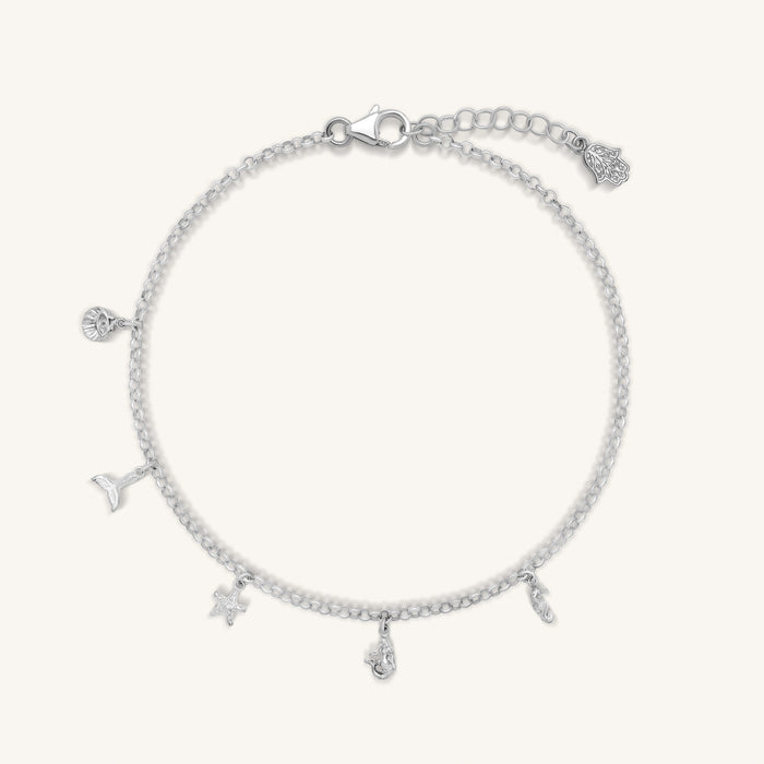 Ocean Spirit Charm Anklet