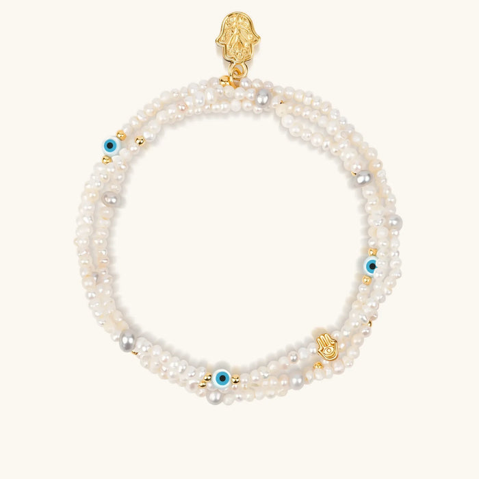 Inspired Spirit Pearl June Birthstone Wrap