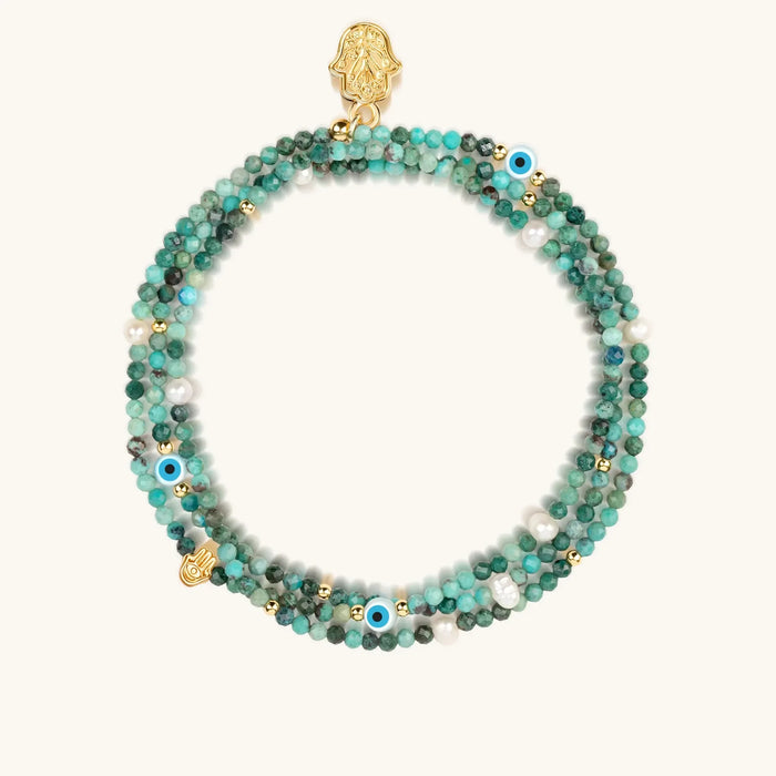 Enlightened Spirit Turquoise December Birthstone Wrap