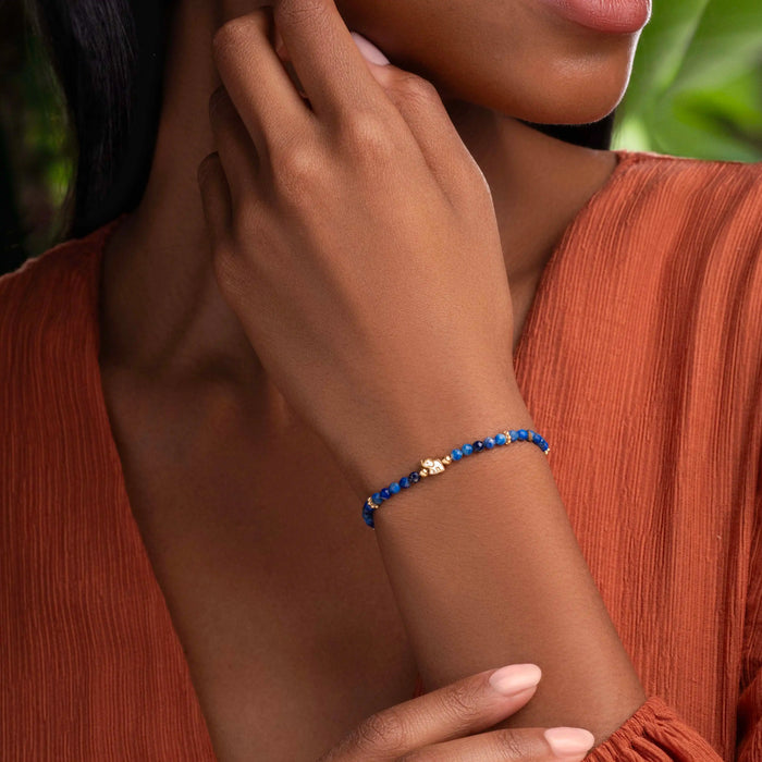 Gentle Strength Lapis Lazuli Bracelet