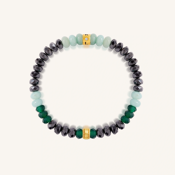Aurora Essence Stretch Gemstone Bracelet