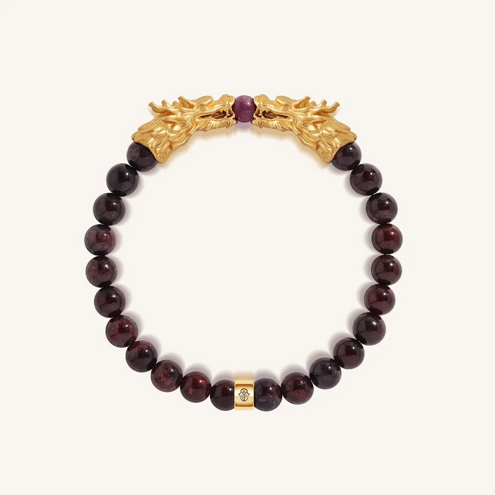 Dragonfire Harmony Garnet & Ruby Bracelet