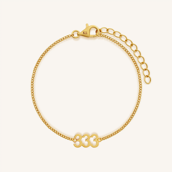 333 Inspired Growth Chain Bracelet