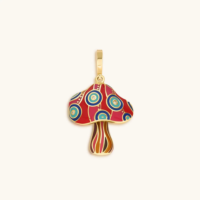 Conscious Guardian Mushroom Charm