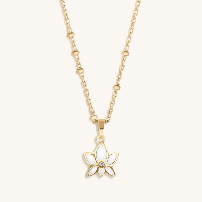 Life Bringer - 14K Gold Lotus Necklace