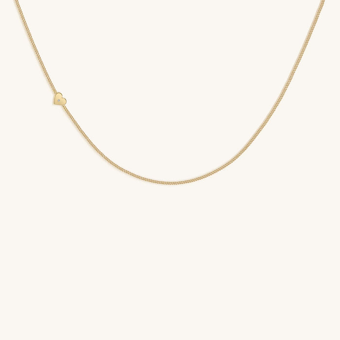 Radiant Soul 14K Gold Heart Necklace