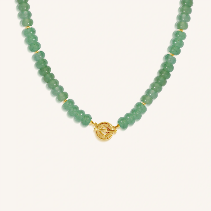 Fortune’s Path Jade Lucky Coin Necklace