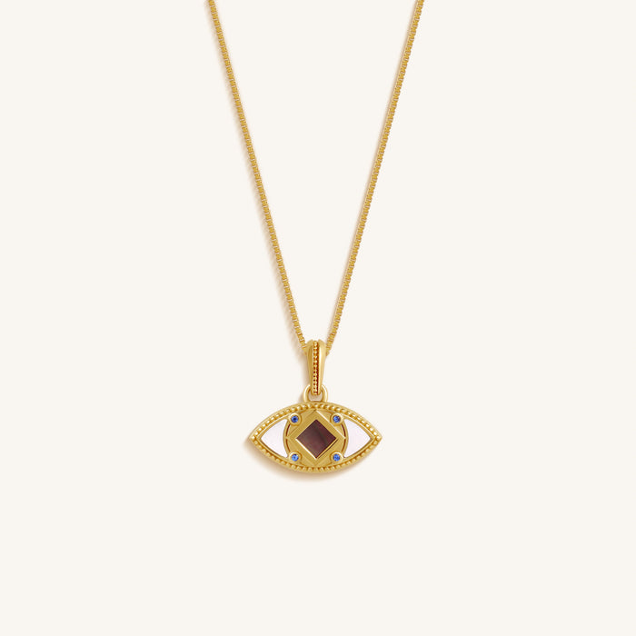 Illuminated Vision Sapphire Torah Nano Chip Necklace