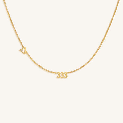 333 Ascension Triangle Necklace