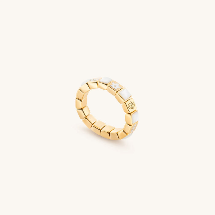 Gentle Spirit Mother of Pearl Ring