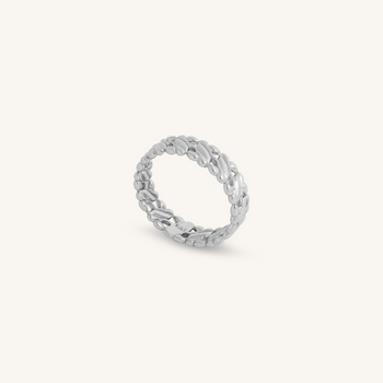 Flowing Harmony Sterling Silver Band