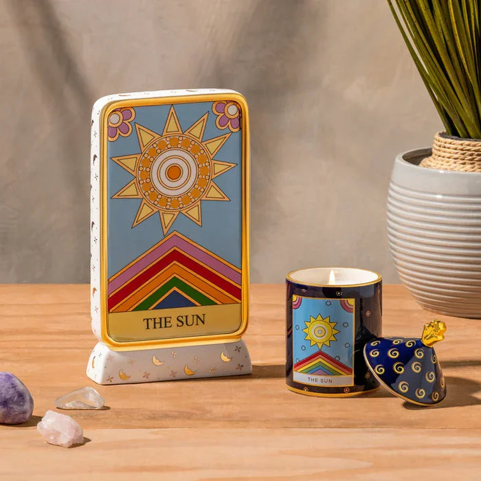Sun Tarot Candle and Statue Bundle