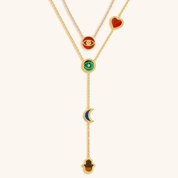 Guided Flame Necklace Set